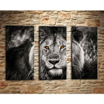 Photo sur toile murale tête de lion