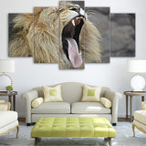 Lion Tableau Beauté photographie pou décoration d'intérieur
