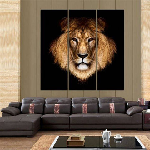 Tableau Lion Allure photo à afficher