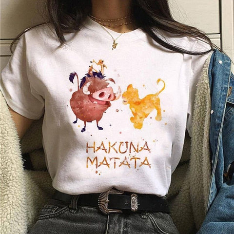 Le Roi Lion T-Shirt Hakuna Matata photo