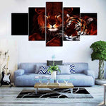 Tableau Lion Tigre