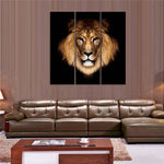 Tableau Lion Allure photo naturelle sur toile murale