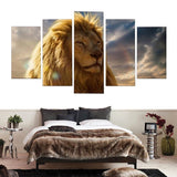 Tableau Lion Comble décoration d'intérieur avec photo