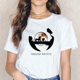 T-Shirt Roi Lion Femme Lune photo