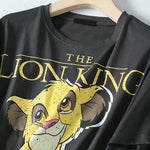 T-shirt the lion king femme. zoom