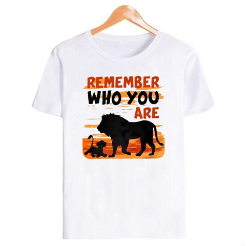 T-Shirt Roi Lion Who You Are