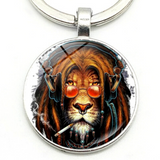 Porte Clés Lion Reggae zoom