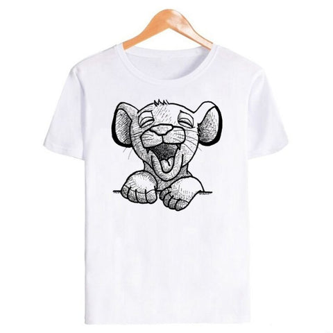 T-Shirt Roi Lion Funny