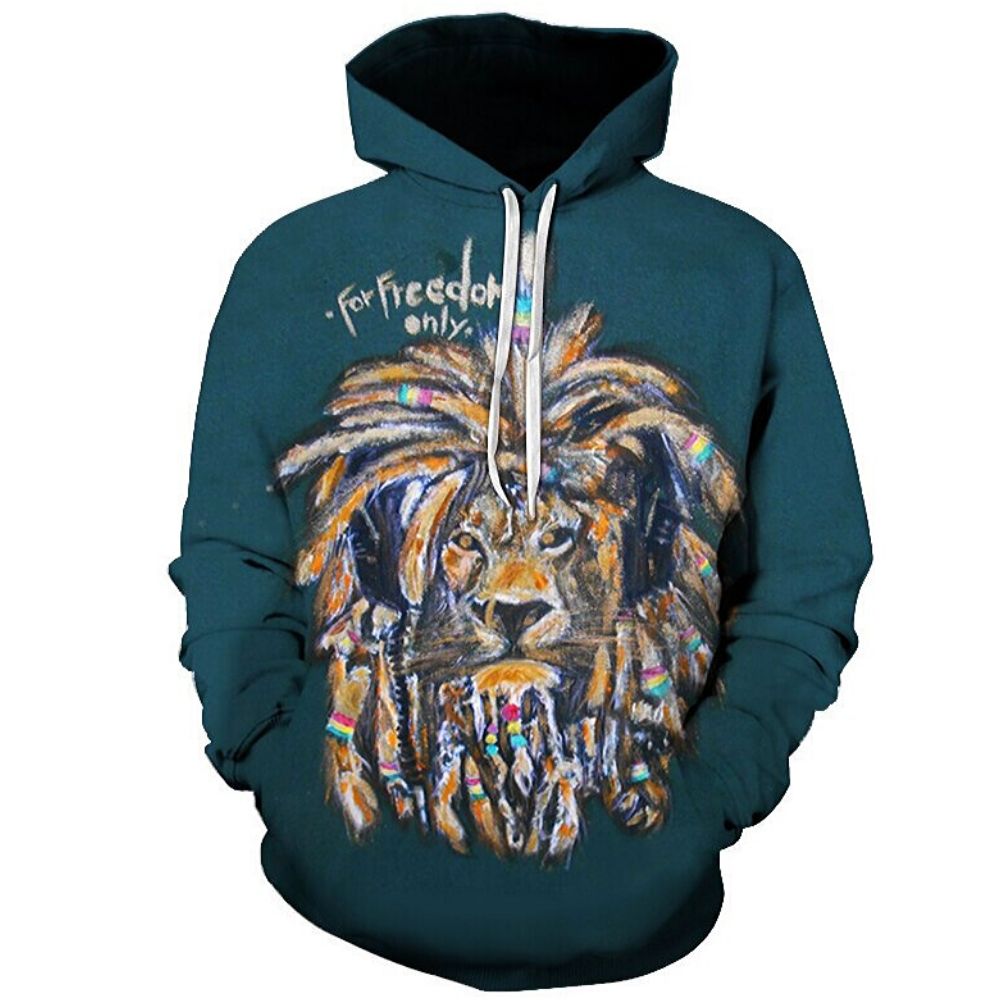 T-Shirt Ringer Pour Hommes Lion Fantastique Majestueux FotL