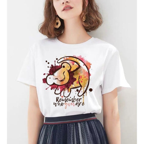T Shirt Lion King Femme photo