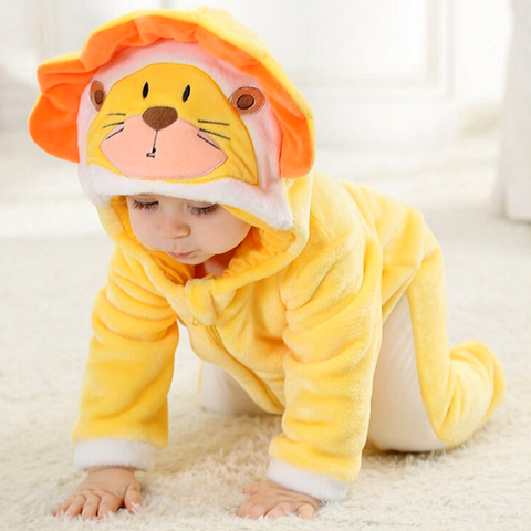 Pyjama lion bébé.