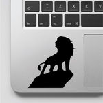 Sticker lion décor pc.
