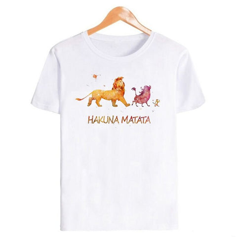 T-Shirt Roi Lion Homme Hukuna Matata | Lion Royaume