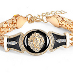 Bracelet Tête De Lion Femme