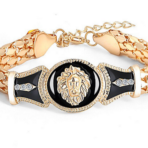 Bracelet Tête De Lion Femme