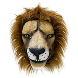 Masque latex lion.
