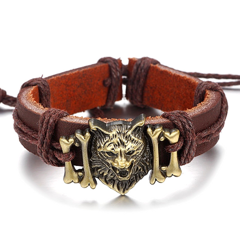 Bracelet Lion Féroce