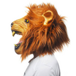 Masque tête de lion.