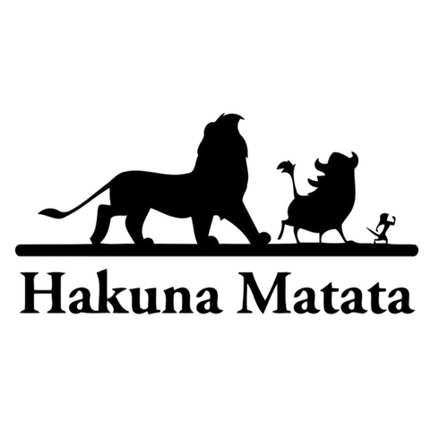 Sticker Hakuna Matata.