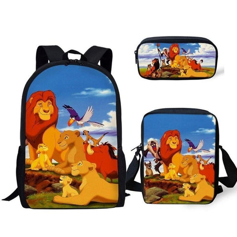 Pack sac roi lion
