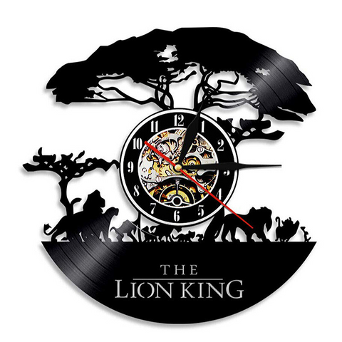 Horloge le roi lion.