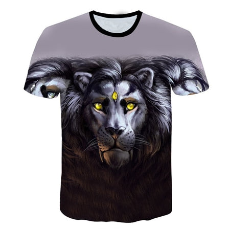 T-Shirt Lion Femme