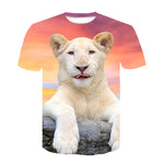 T-Shirt Femme Lion