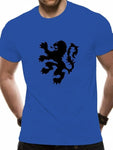 T-Shirt Lion Bleu Pays-Bas