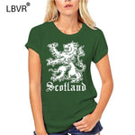 T-Shirt Lion Woman Vert