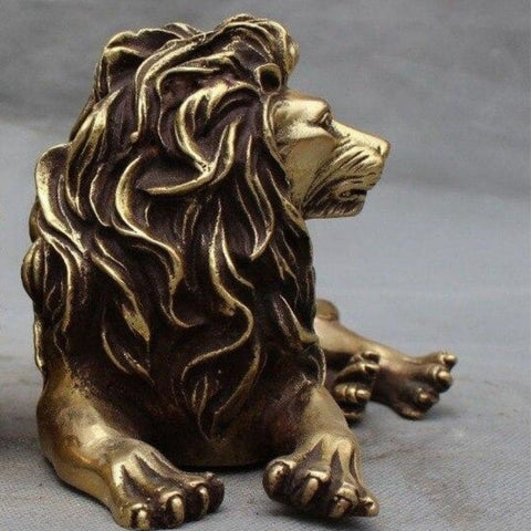 statuette-crinière-de-lion