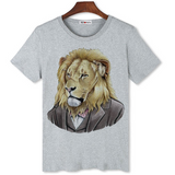 T-shirt lion pas cher.