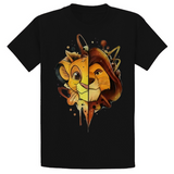 T-Shirt Roi Lion Homme Simba Mufasa | Lion Royaume