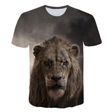 T-ShirtRoi Lion Scar Gris | Lion Royaume
