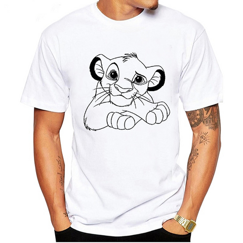 T-Shirt Roi Lion Homme Simba photo homme