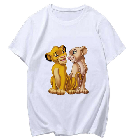 T-Shirt Le Roi Lion Femme Simba & Nala | Lion Royaume