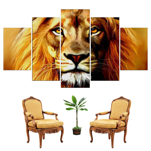 Tableau Lion Couleur Sensation | Lion Royaume