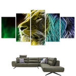 Tableau Lion Destin