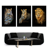 Tableau Lion Lionne Jaguar | Lion Royaume