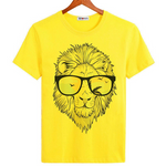 T-shirt lion homme.