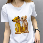 T-Shirt Le Roi Lion Femme Simba & Nala photo