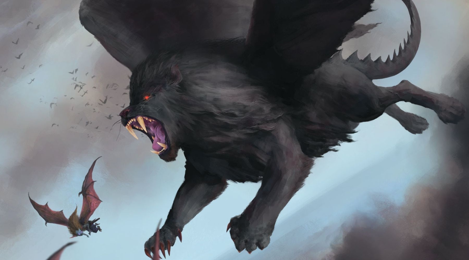 dragon lion