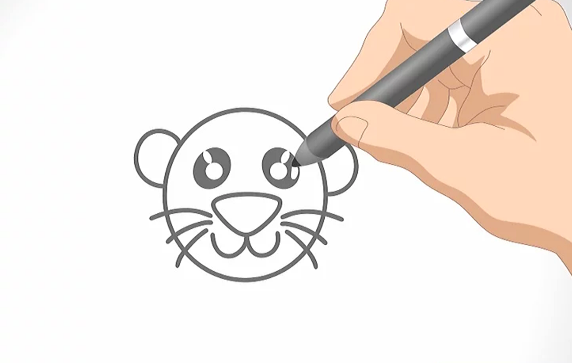Dessiner un lion.