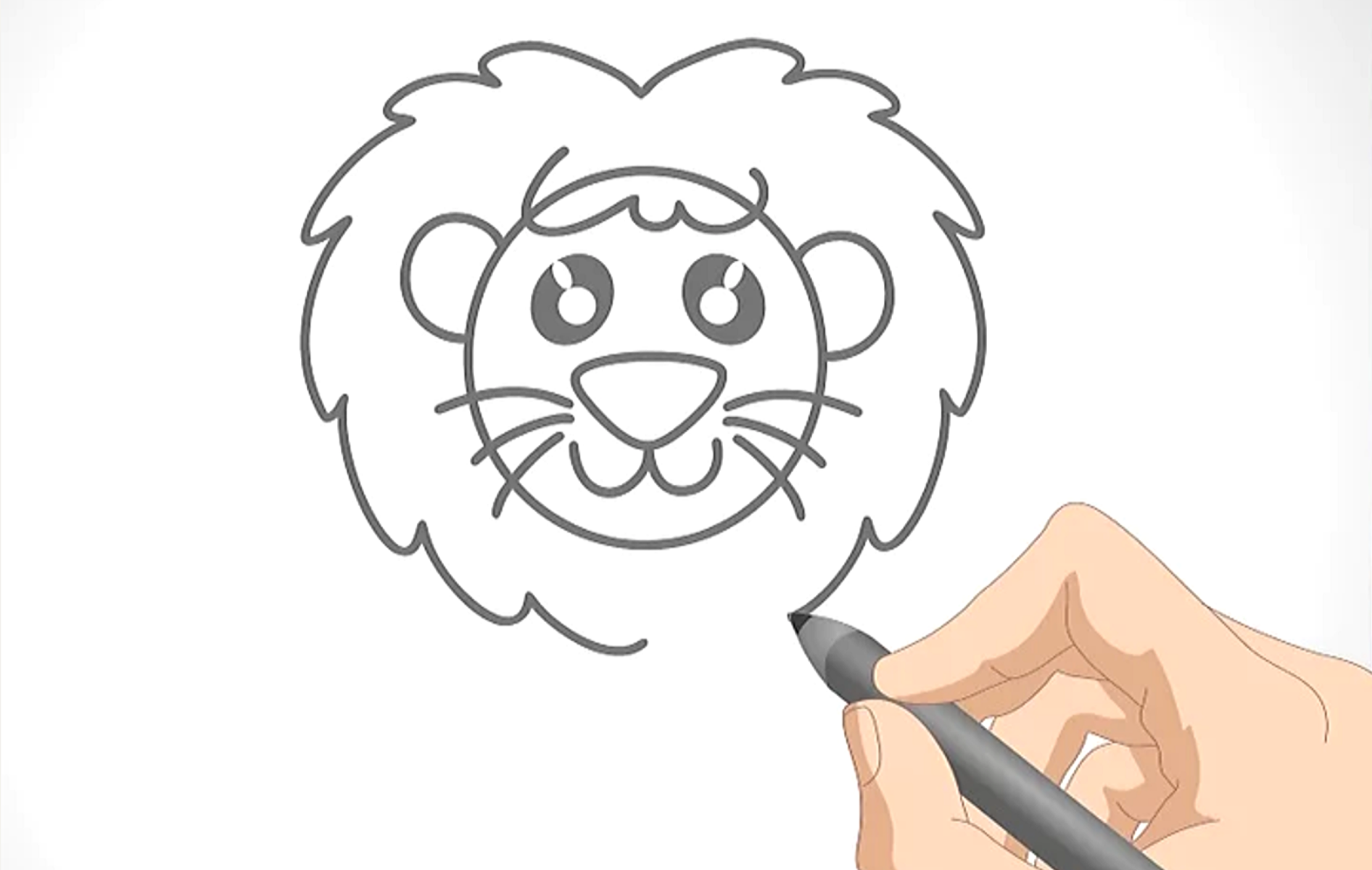 Dessiner un lion.