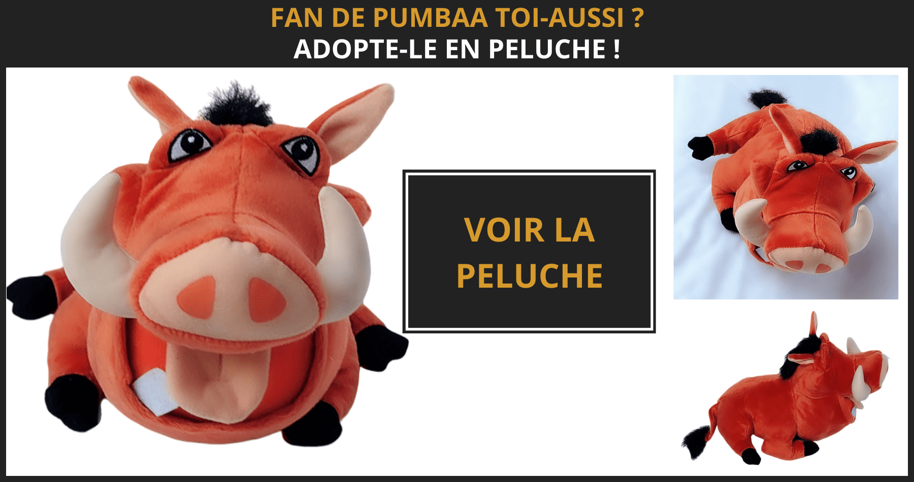 peluche umba roi lion
