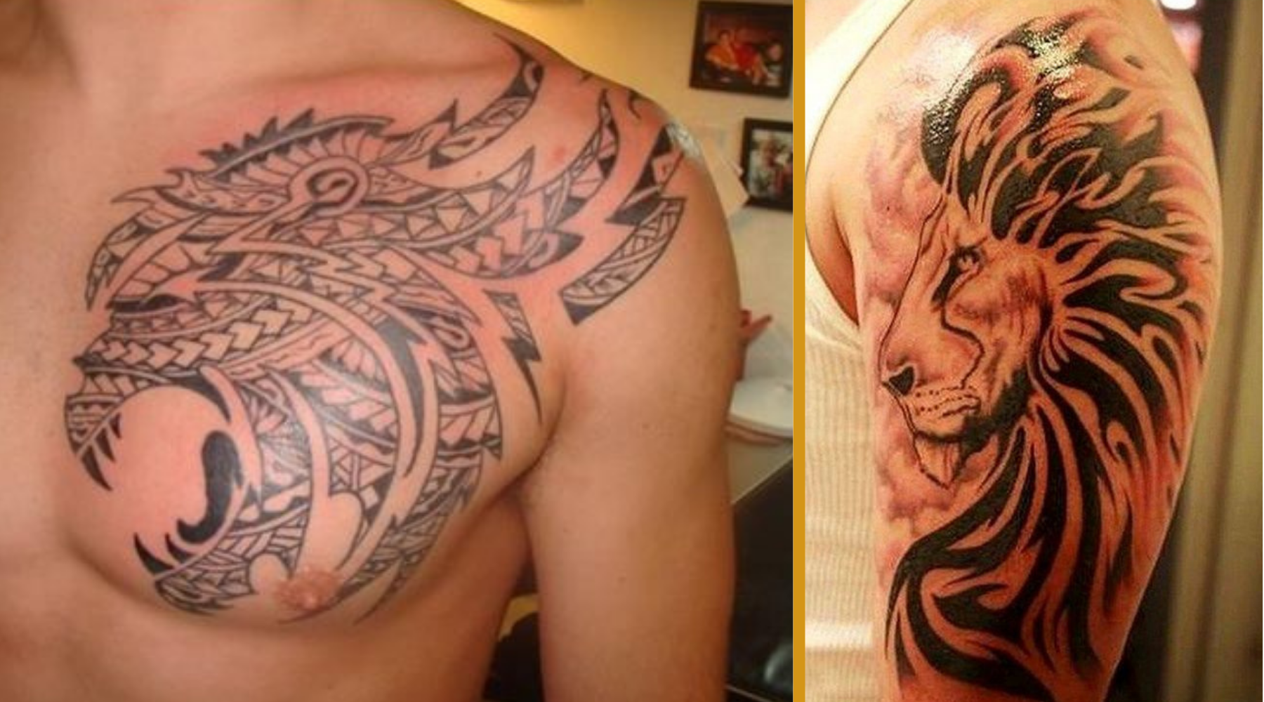 tete de lion tribal