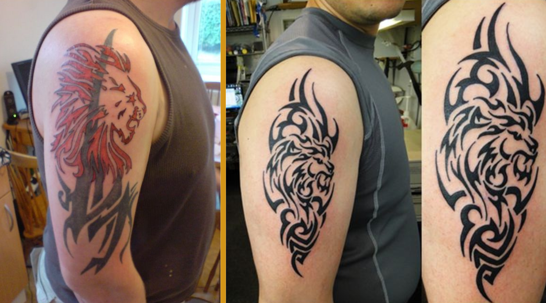 lion style tribal