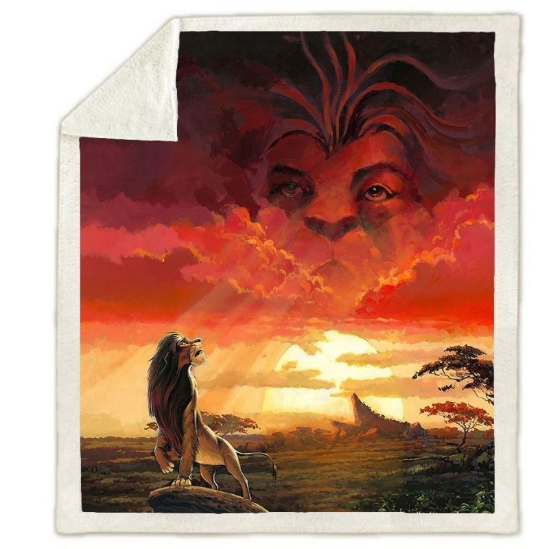 Couverture Le Roi Lion Coucher De Soleil