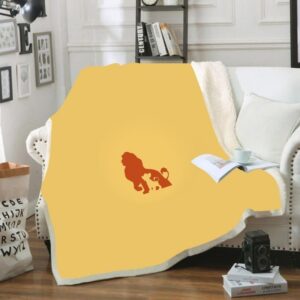 Couverture Polaire Le Roi Lion