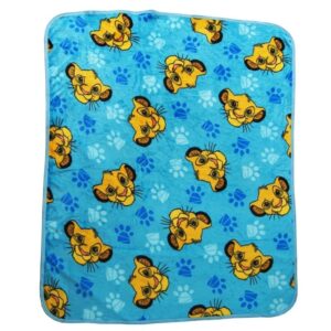Couverture Roi Lion Bebe Visage Simba