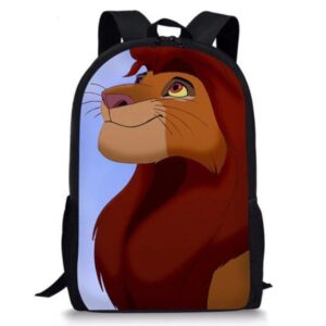 sac à dos le roi lion heureux